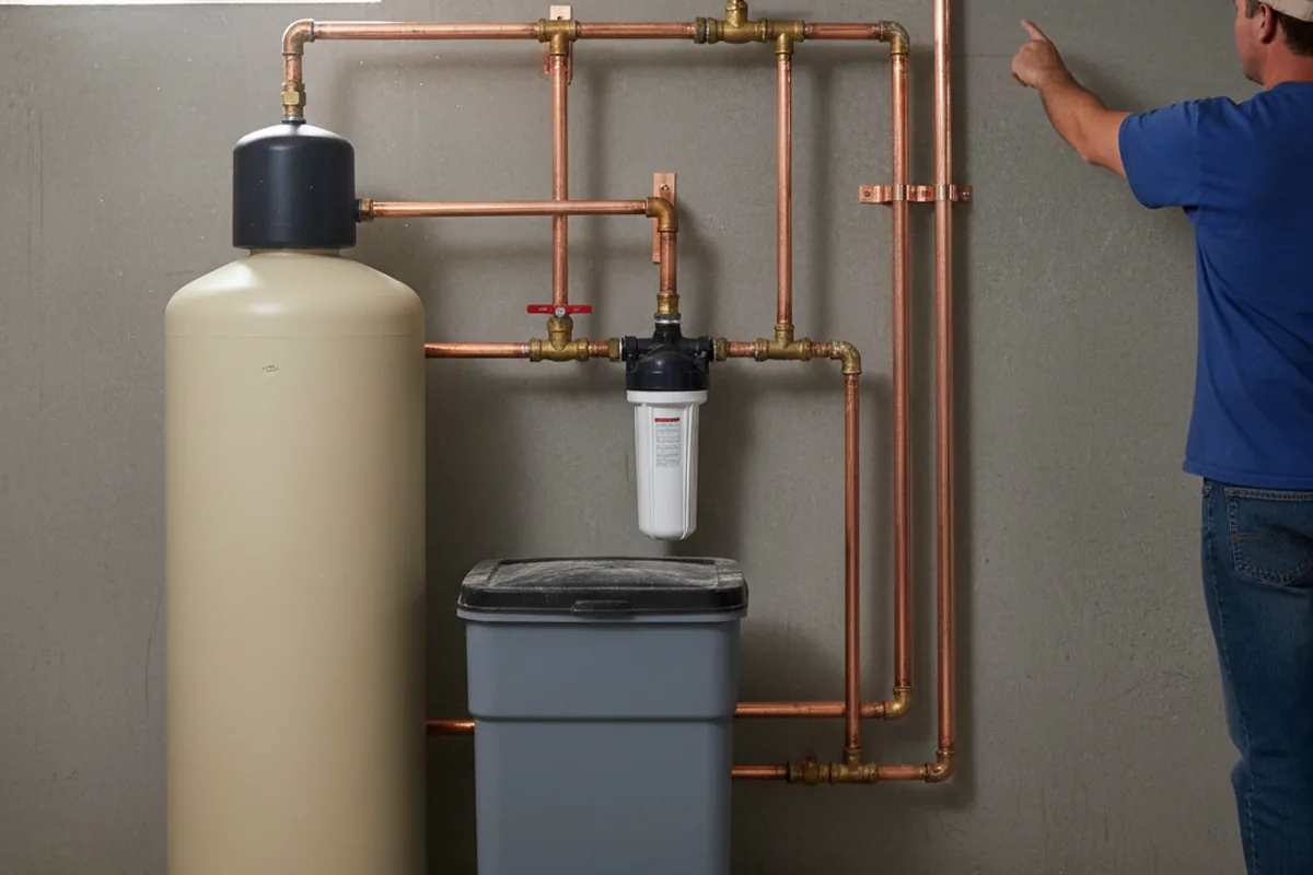 Whole-house water treatment system installed in Derry